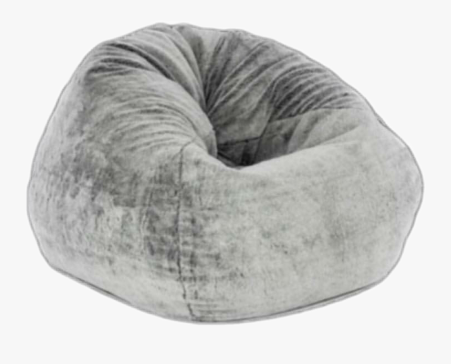 #sticker #aesthetic #cute #grey #chair #beanbag #room - Bean Bag Cover, Transparent Clipart