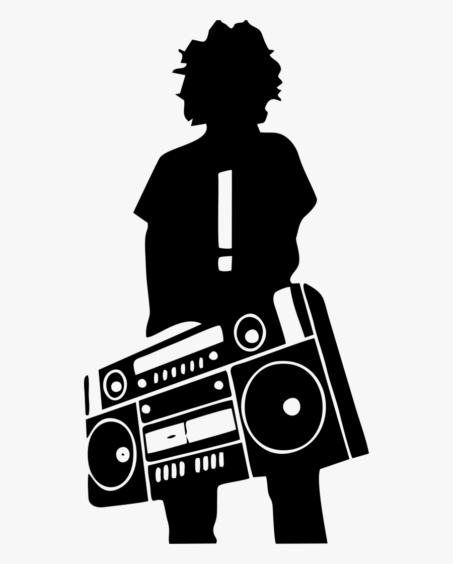 Transparent Boom Box Clipart - Illustration, Transparent Clipart