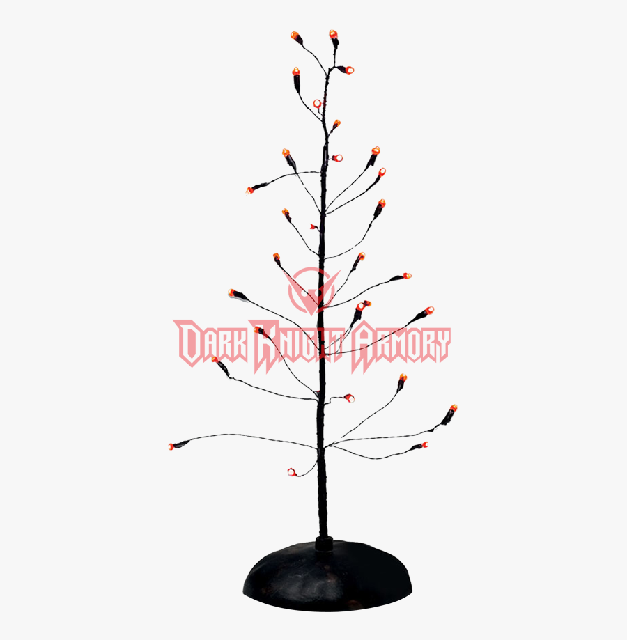 Orange Twinkle Bright Tree - Christmas Tree, Transparent Clipart