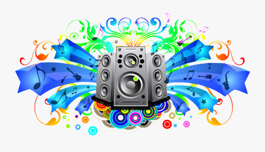 Music Brushes Effects ~ Lunafy3-tutorial - Music Speaker Vector Png, Transparent Clipart