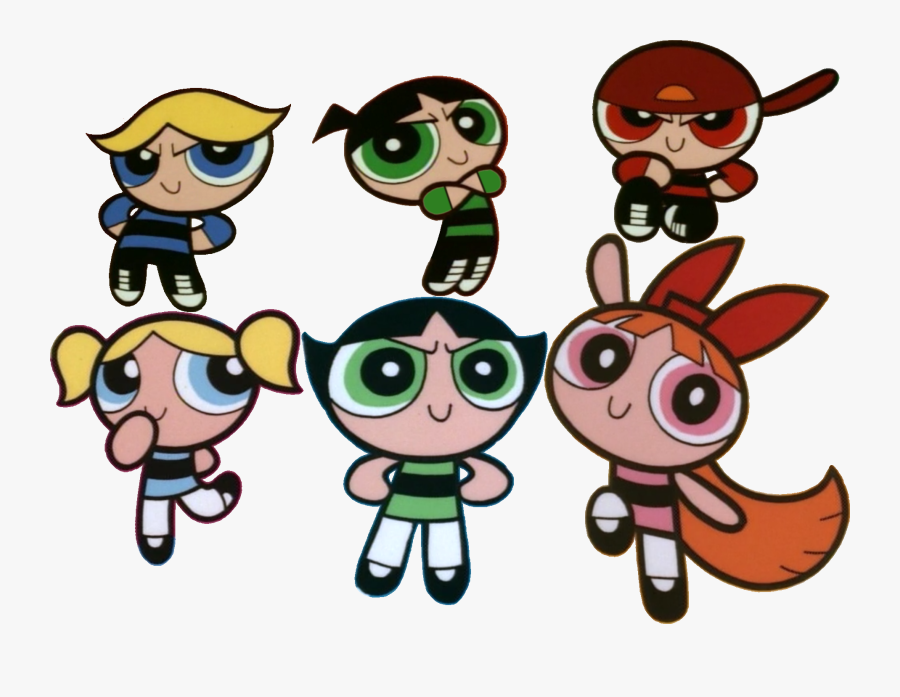 Powerpuff Girl And The Rowdyruff Boy, Transparent Clipart