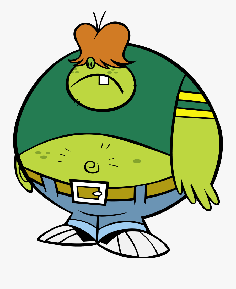 Big Boy Mascot - Gangreen Gang, Transparent Clipart