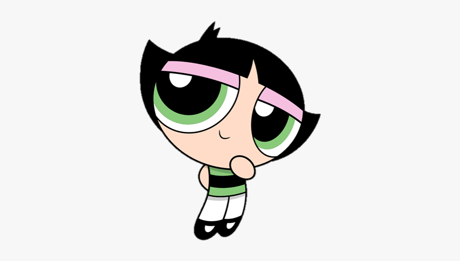 Buttercup Green Powerpuff Girl, Transparent Clipart