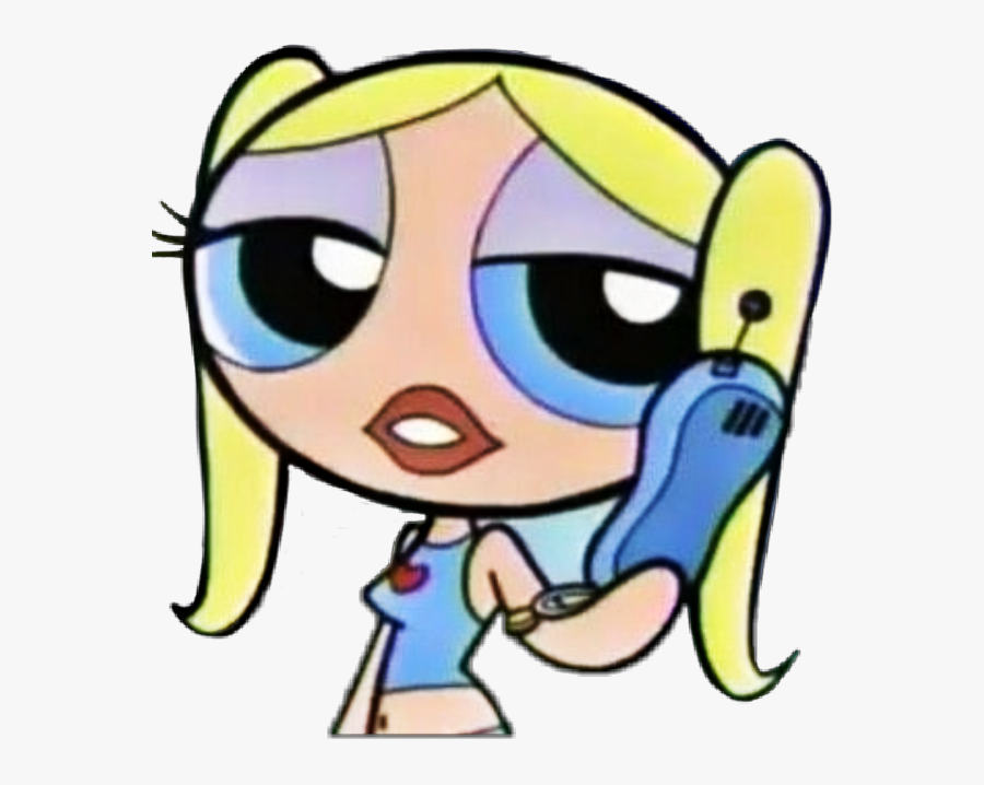 #the Powerpuff Girls #powerpuff Girls #supernenas #aesthetic - Sassy Bubbles Powerpuff Girls, Transparent Clipart