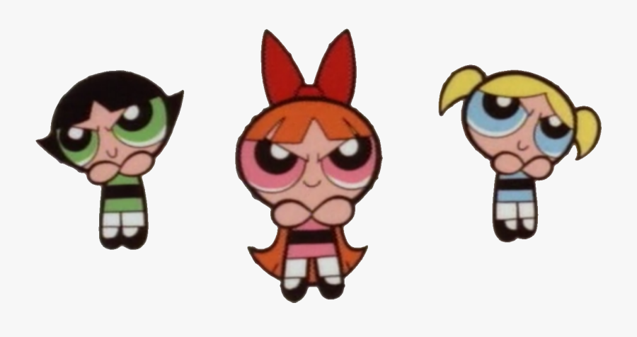 Power Lunch Powerpuff Girls - Powerpuff Girls Arms Crossed, Transparent Clipart