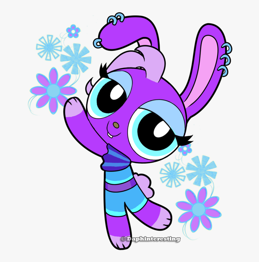 Powerpuff Florita Bunny By Daphinteresting - Illustration, Transparent Clipart