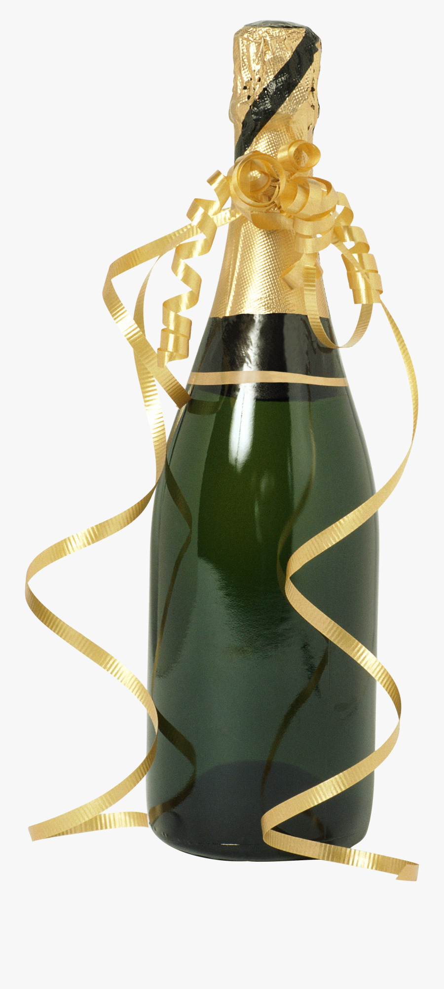 Bottle Of Champagne Png, Transparent Clipart
