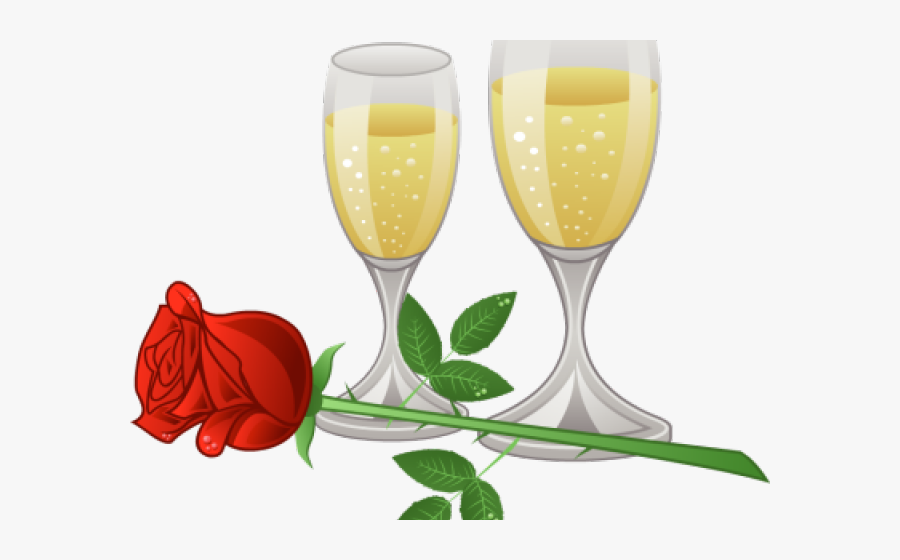 Wine And Roses Clipart, Transparent Clipart