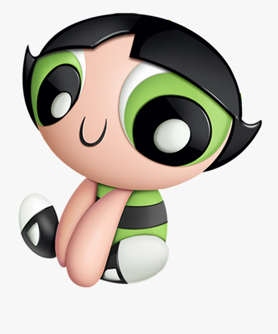 Buttercup Powerpuff Girls Png Background - Powerpuff Girls Buttercup Smiling, Transparent Clipart