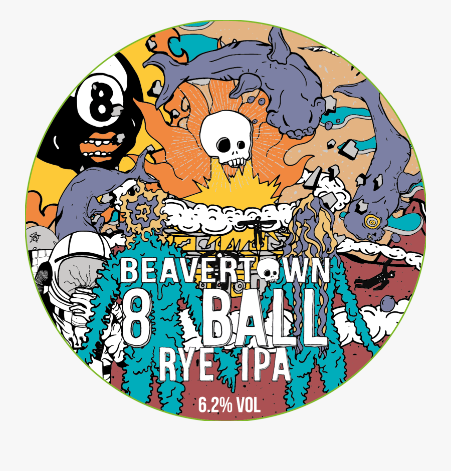 Beavertown 8ball Keg - Beavertown 8 Ball, Transparent Clipart