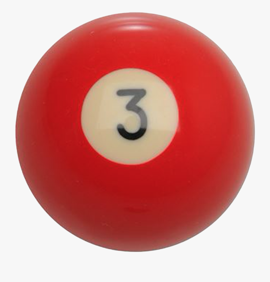Clip Art Solid Billiard - Bola De Billar 3, Transparent Clipart