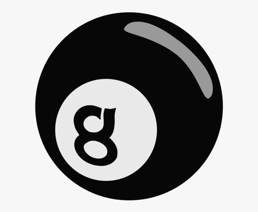 8 Ball Vector By Whiplash-katachi On Clipart Library - Circle, Transparent Clipart