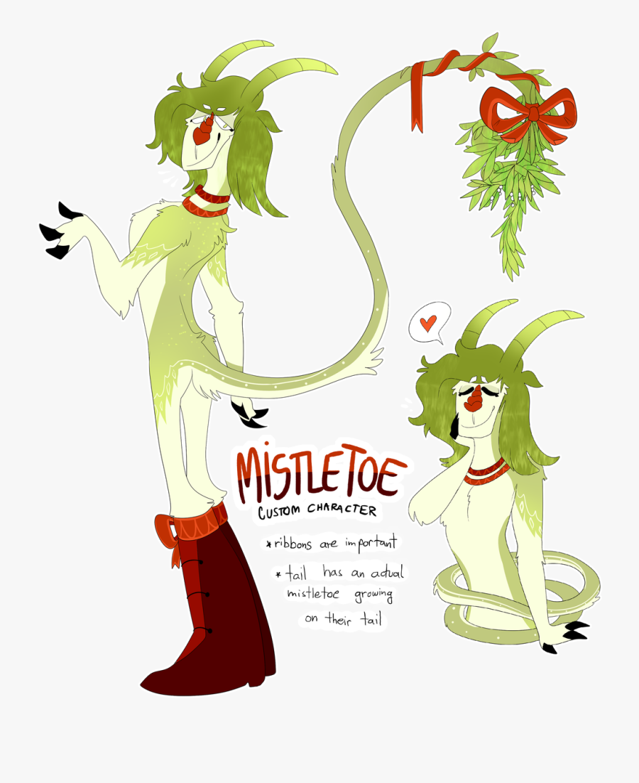 Dac - Mistletoe - Cartoon, Transparent Clipart