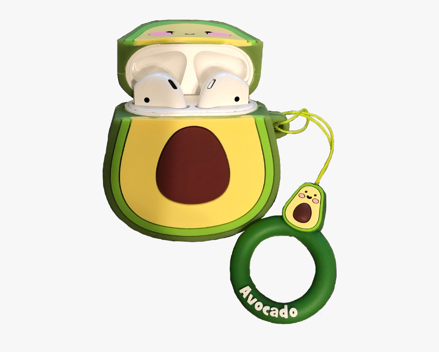 Airpod Airpods Avocado Case Cute Freetoedit, Transparent Clipart