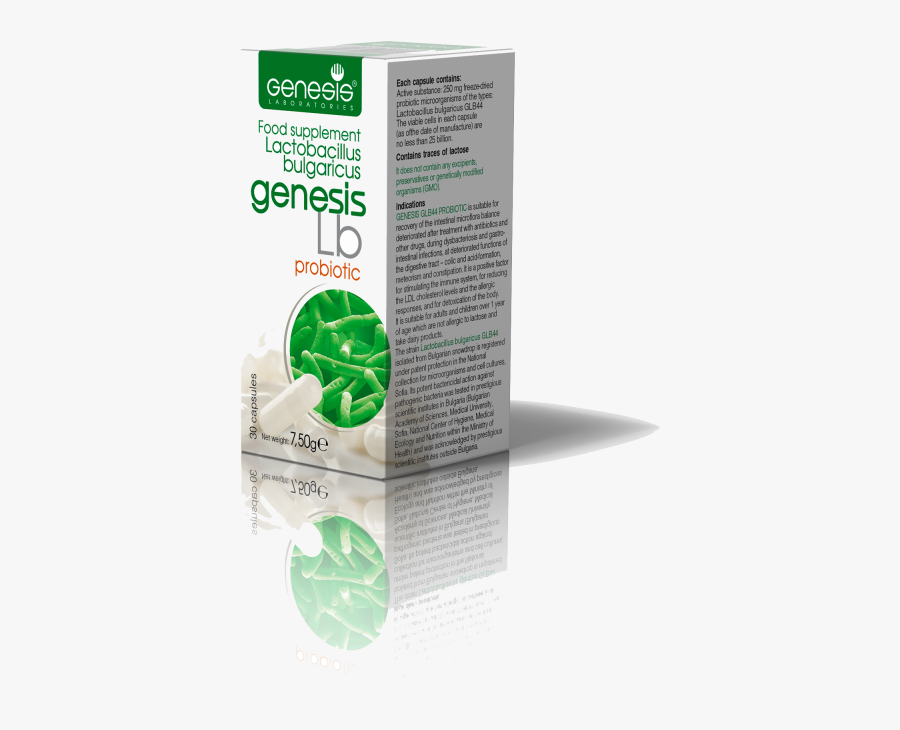 Clip Art Lb Probiotic Capsules Probiotics - Lactobacillus Bulgaricus Probiotic, Transparent Clipart