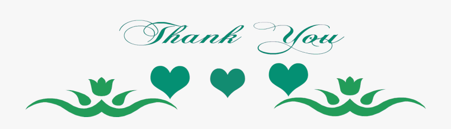 Transparent Scripture Verse Clipart - Thank You Transparent Background Green, Transparent Clipart