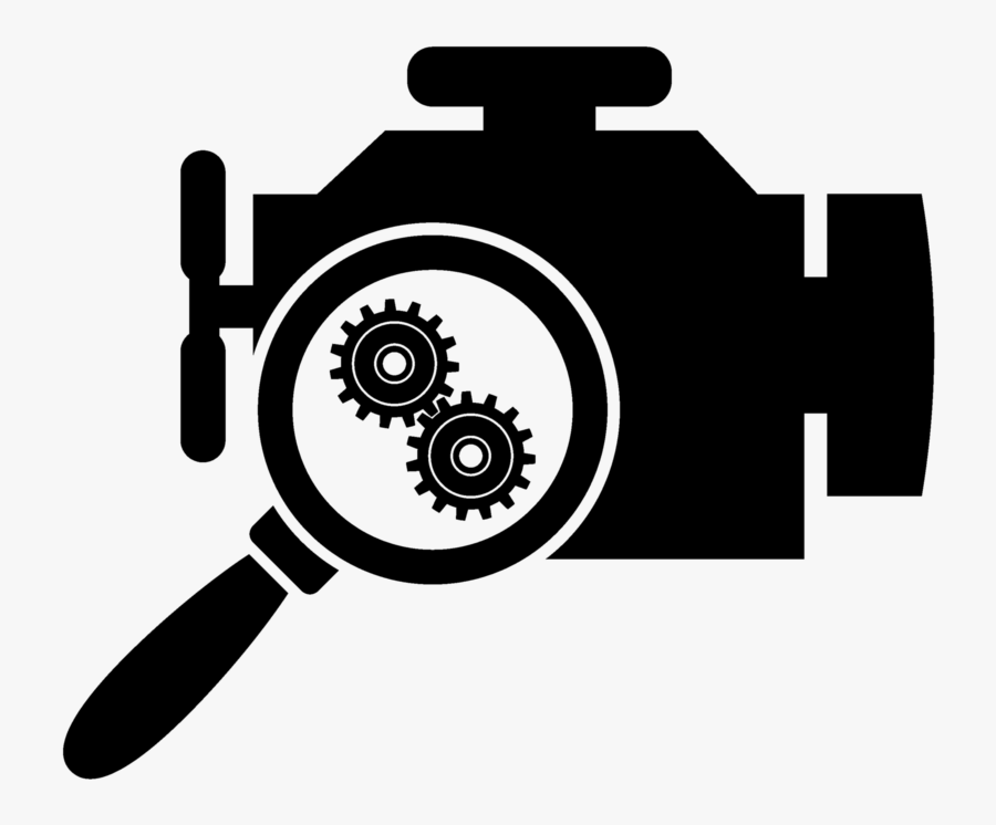 Machining Services Genesis Engines - Engine Diagnostic Icon, Transparent Clipart