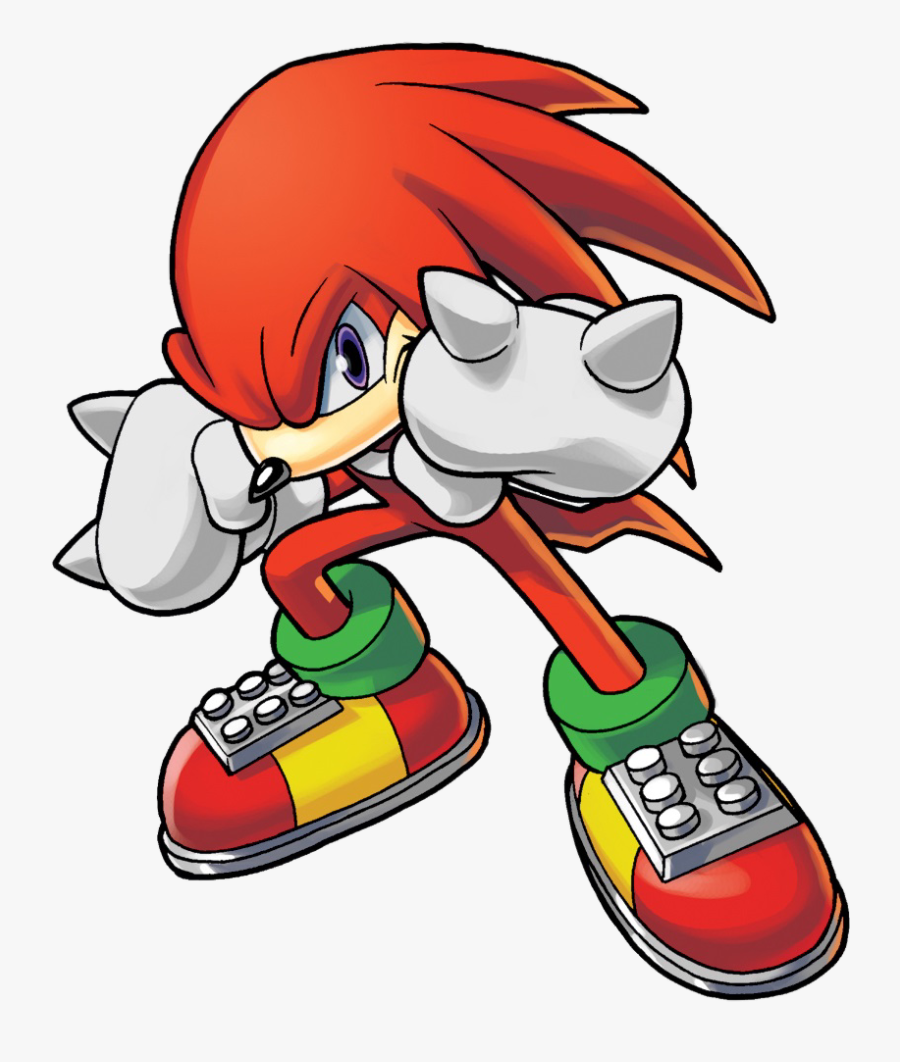 Waves Clipart Comic - Knuckles The Echidna Png, Transparent Clipart
