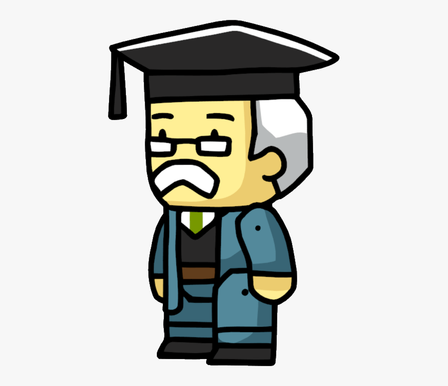 Scribblenauts Professor Clip Arts - Professor Png, Transparent Clipart