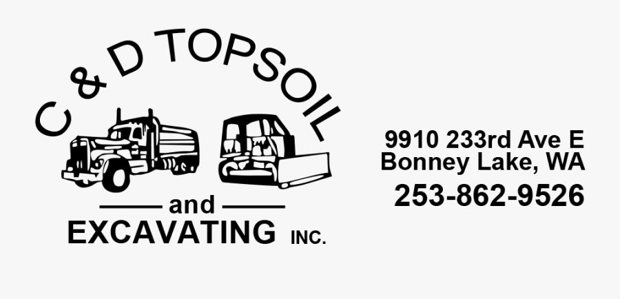 C & D Topsoil & Excavation - Illustration, Transparent Clipart