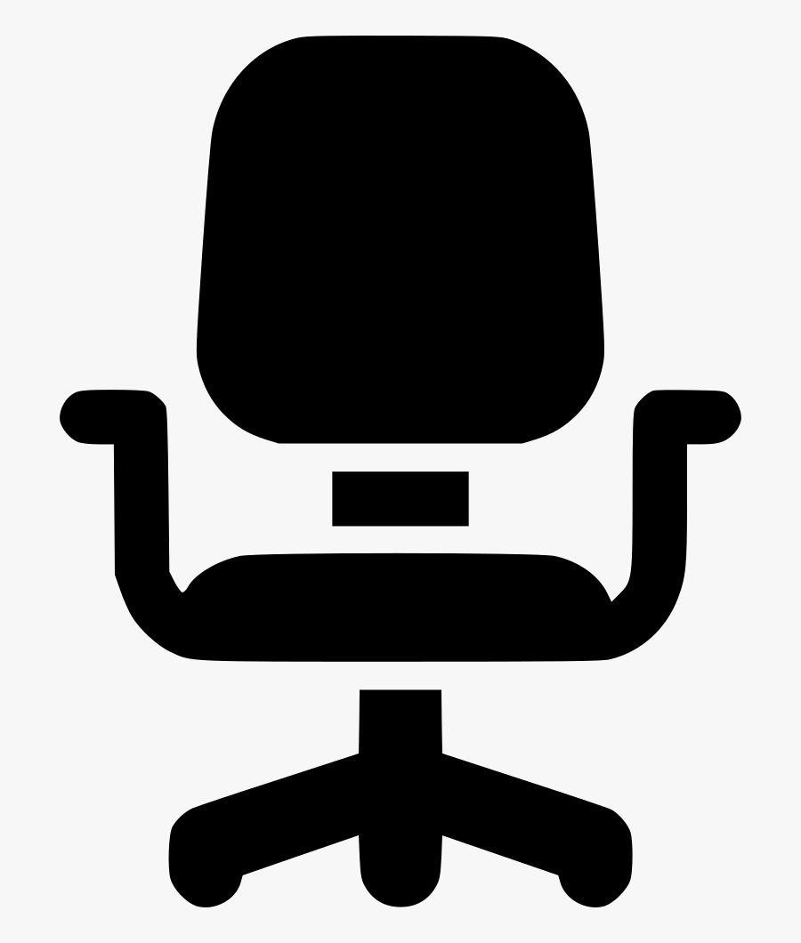 Office-chair - Office Chair Icon Png, Transparent Clipart