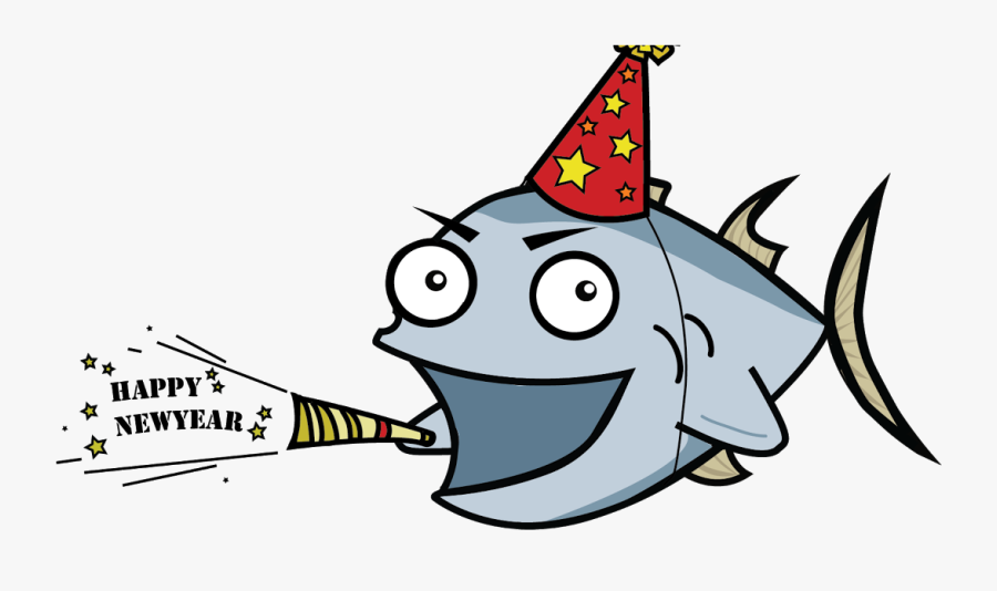 Screaming Tuna Logo, Transparent Clipart