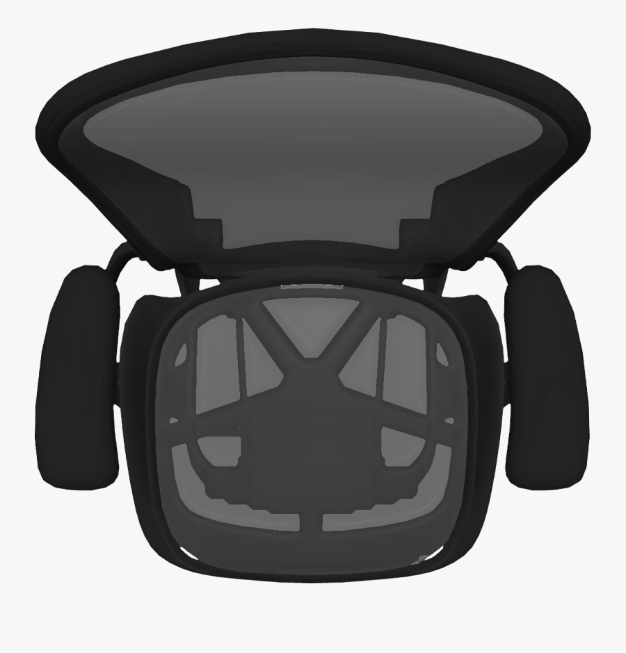 Clip Art Office Desk Chairs Furniture - Office Chair Top View Png, Transparent Clipart