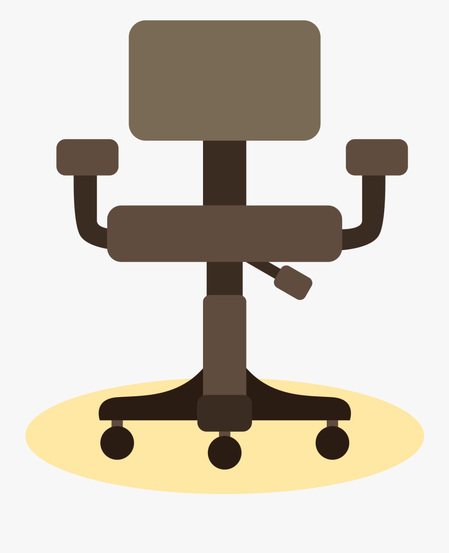 Table Rocking Chair Office Chair - Office Chair, Transparent Clipart