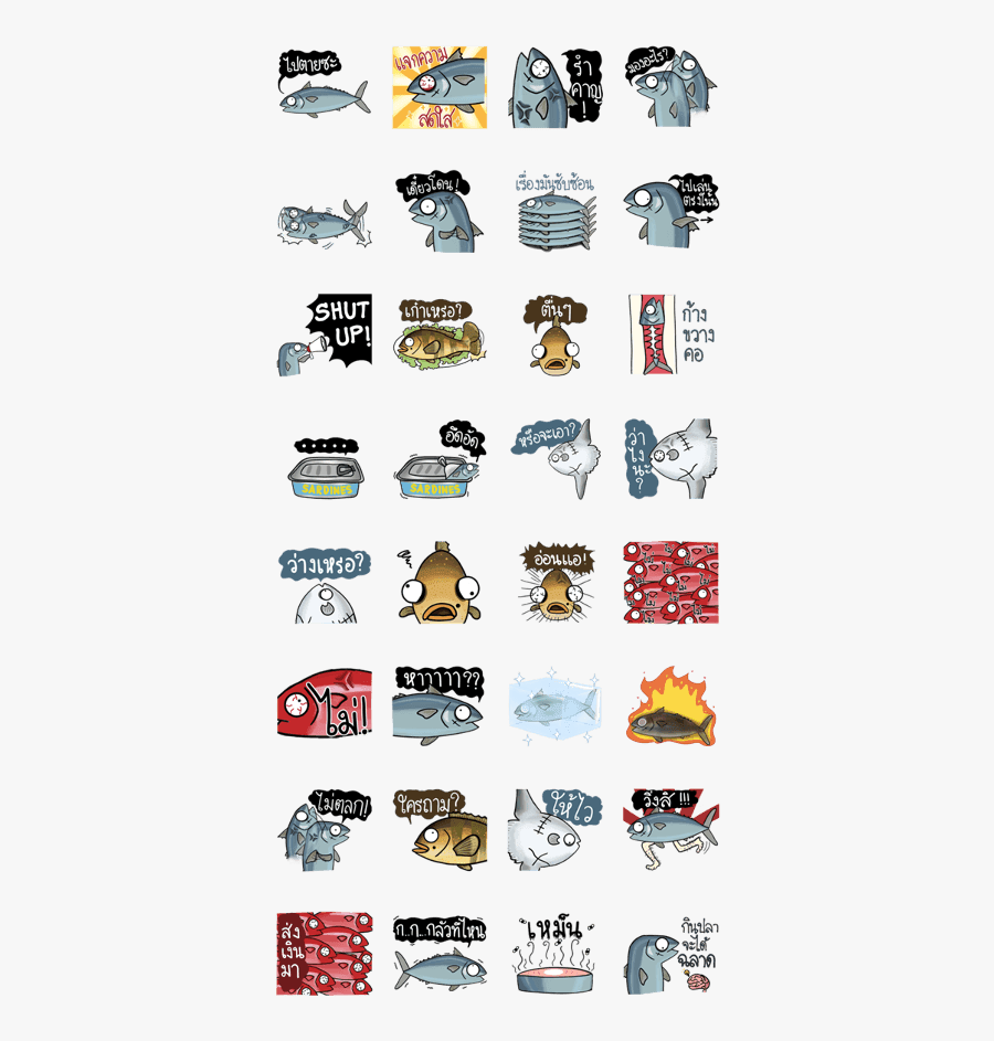 Yakuza Tuna Fish, Transparent Clipart