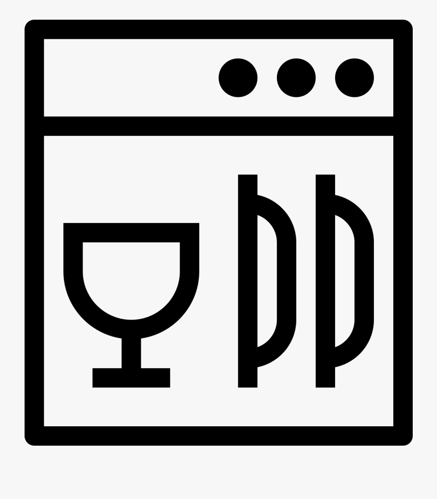 Transparent Load Dishwasher Clipart Dishwasher Icon Png , Free