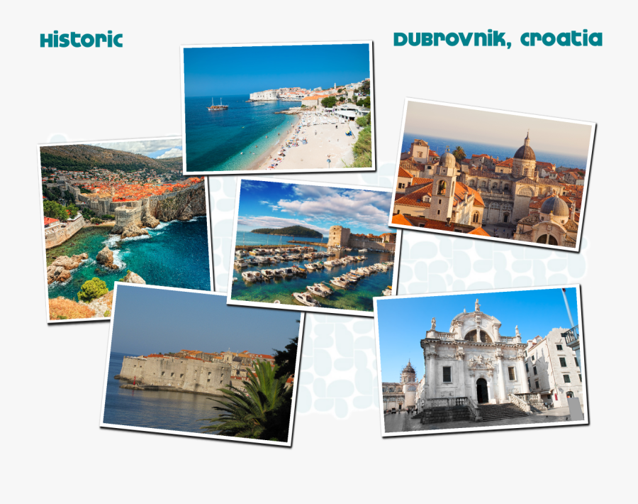 Clip Art Croatia Montenegro And Slovenia - Collage, Transparent Clipart