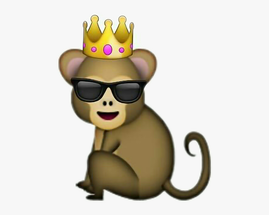 Transparent Monkey King Clipart - Whatsapp Monkey, Transparent Clipart
