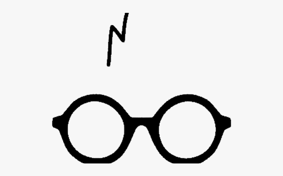 Sunglasses Emoji Clipart Transparent Background - Harry Potter Glasses Transparent, Transparent Clipart