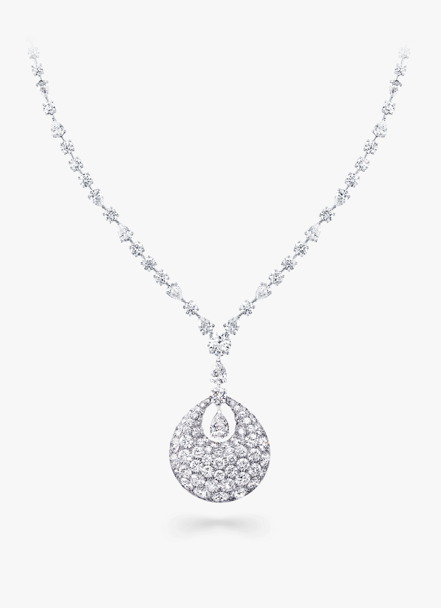Drawn Diamonds Diamond Necklace - 1 Gram Gold Chain, Transparent Clipart