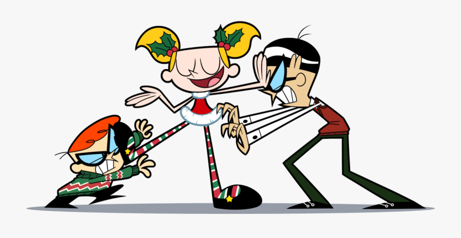 Shouldn T Fight On Christmas By Imandark-d4jksqz - Dexters Lab Christmas, Transparent Clipart