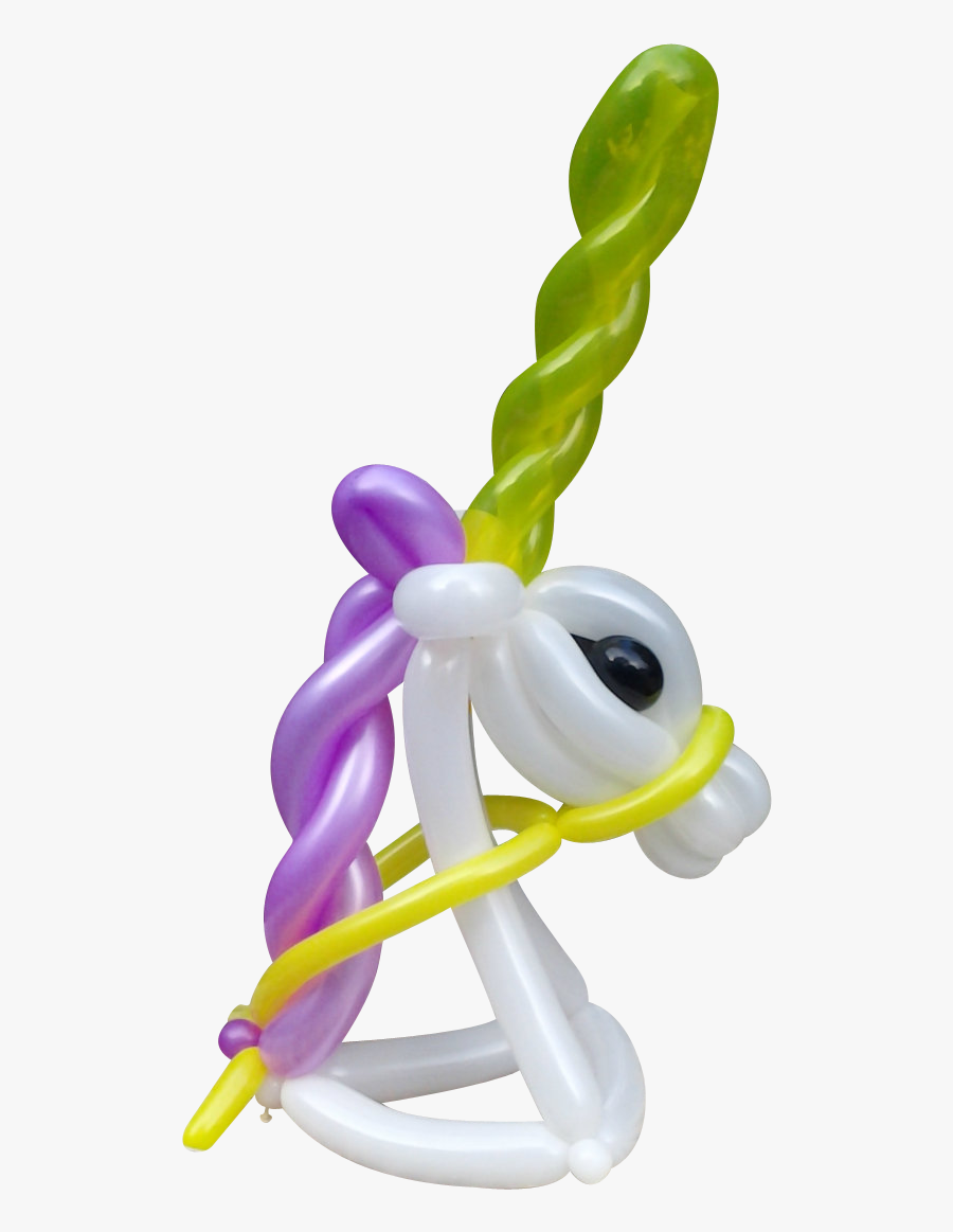 Unicorn Balloon Animal Hat, Transparent Clipart