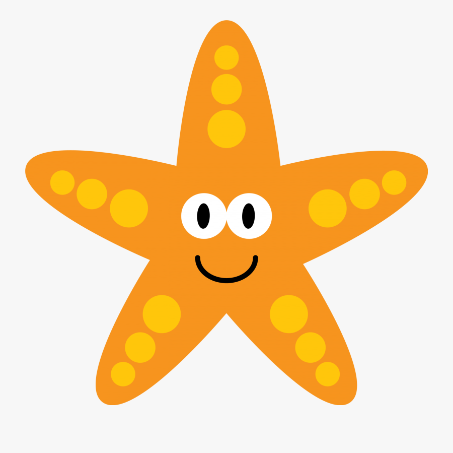 Chuck The Starfish™ Foam Pool Mat - Animales De Mar Png, Transparent Clipart