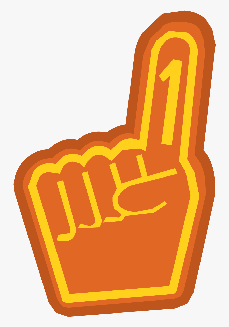 Foam Finger Png - Number One Glove Png, free clipart download, png, clipart , ...