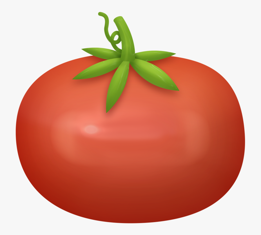 Plum Tomato, Transparent Clipart
