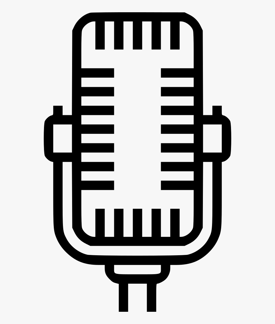Studio Microphone Comments - Studio Microphone Black Png, Transparent Clipart