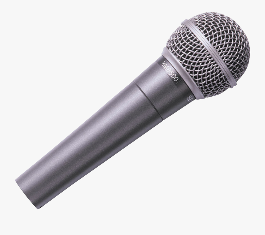 Behringer Xm8500 Dynamic Cardioid Vocal Microphone"
 - Transparent Background Microphone Clipart, Transparent Clipart