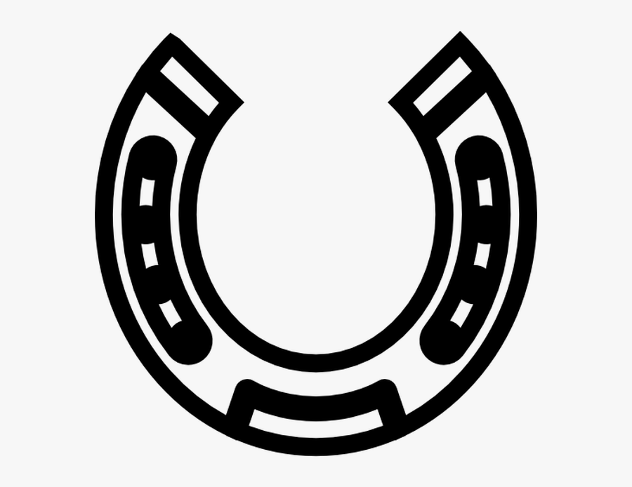 Horseshoe Transparent Vector - Ferro Di Cavallo Png, Transparent Clipart