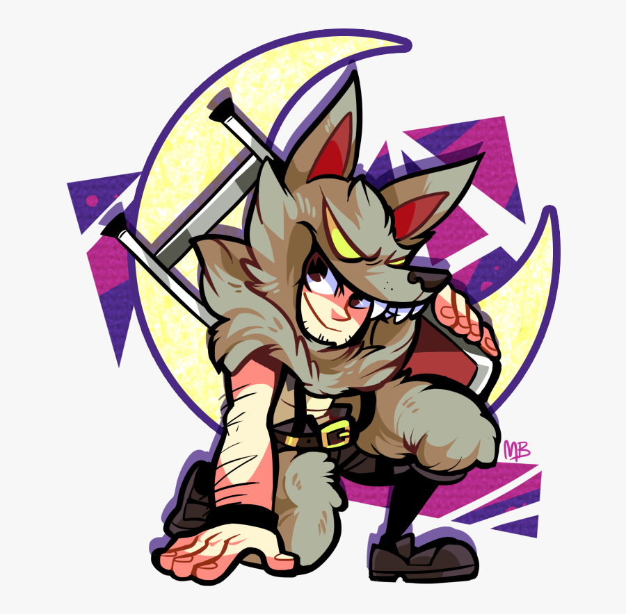 Beowulf By Magicbunnyart - Skullgirls Beowulf Fan Art, Transparent Clipart