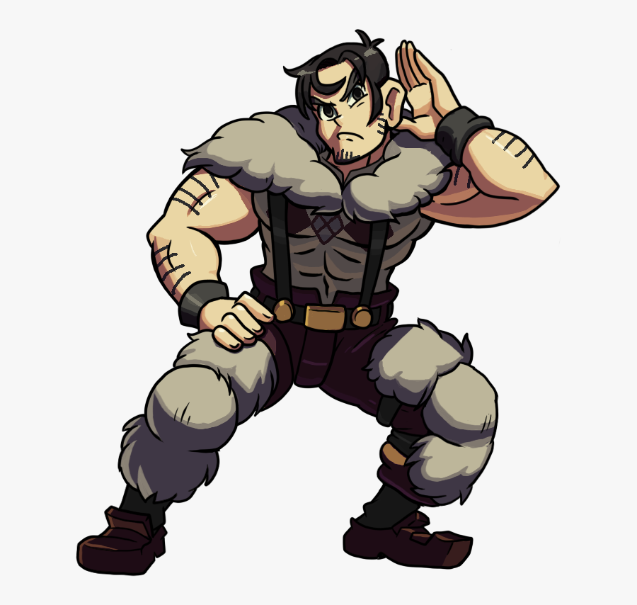 The Canon Lgbt Character Of The Day Is Beowulf From - Beowulf Skullgirls, Transparent Clipart