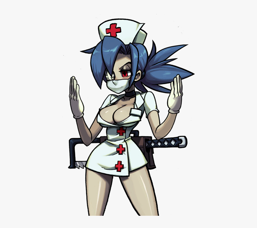 157kib, 466x721, Valentine Ready For Operation - Skullgirls Valentine Png, Transparent Clipart