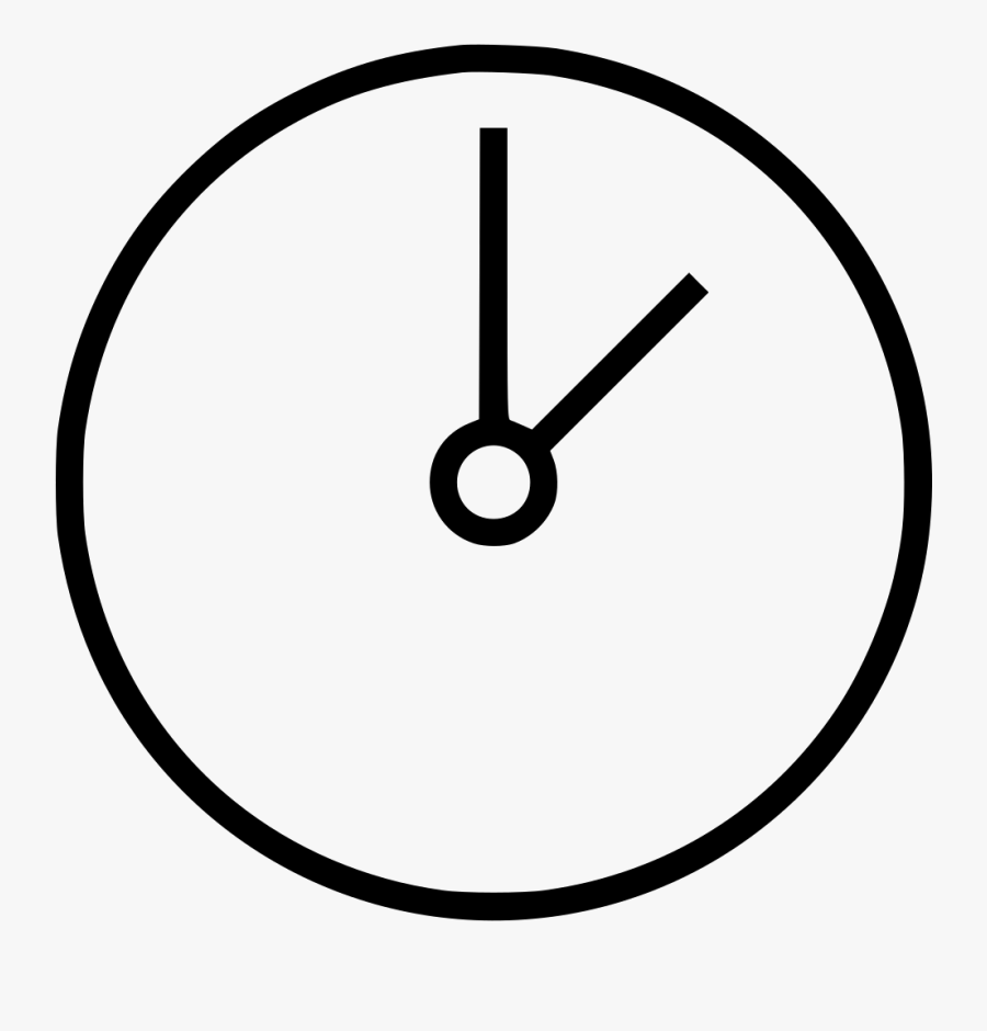 Clock Time Watch Png - Circle, Transparent Clipart