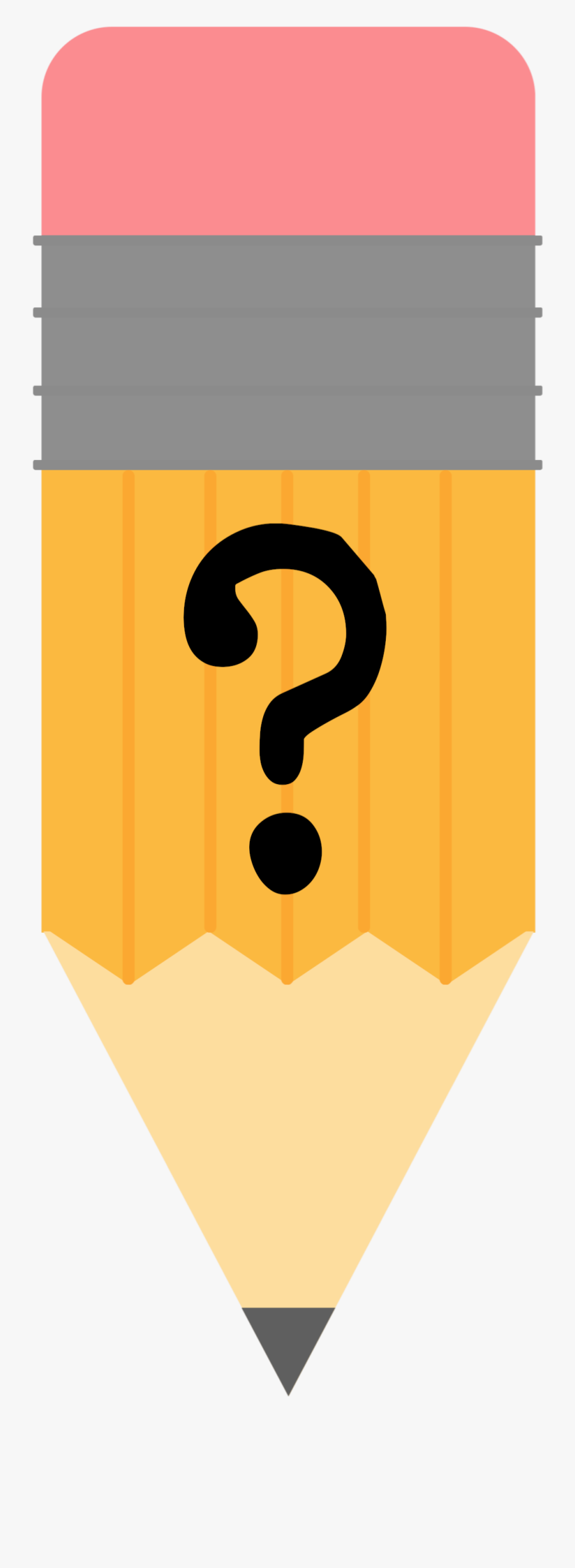 Letter Clipart Crayon Transparent - Letter W On Pencil, Transparent Clipart