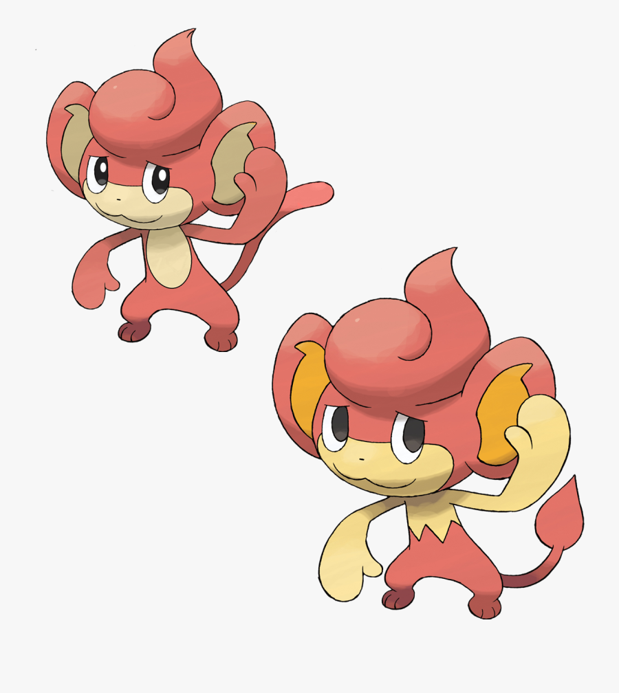 639kib, - Pansear Pokemon, Transparent Clipart