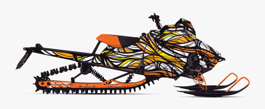 Polaris Rmk 800 Orange Clipart , Png Download - 2018 Polaris Sks 155, Transparent Clipart
