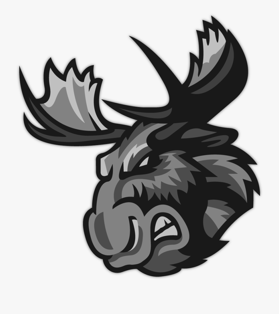 Manitoba Moose Logo, Transparent Clipart